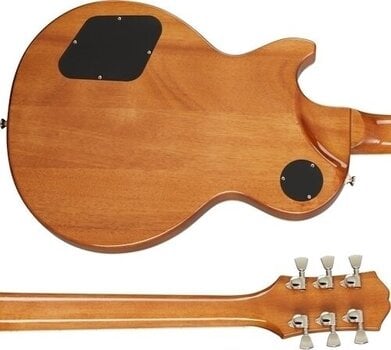 Elektrisk guitar Epiphone Les Paul Modern Figured Magma Orange Fade - 5