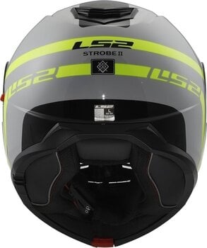 Helmet LS2 FF908 Strobe II Autox Grey/Hi-Vis Yellow S Helmet - 4