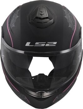 Helm LS2 FF908 Strobe II Lux Matt Black/Pink M Helm - 7