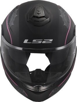 Helm LS2 FF908 Strobe II Lux Matt Black/Pink XS Helm - 7