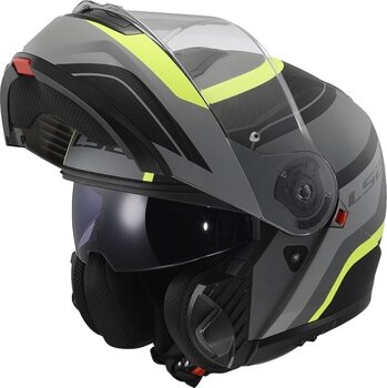 Helmet LS2 FF908 Strobe II Monza Matt Black/Hi-Vis Yellow 3XL Helmet - 2