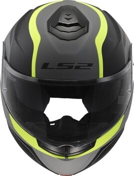 Helmet LS2 FF908 Strobe II Monza Matt Black/Hi-Vis Yellow S Helmet - 7