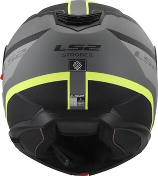 Kask LS2 FF908 Strobe II Monza Matt Black/Hi-Vis Yellow XS Kask - 4