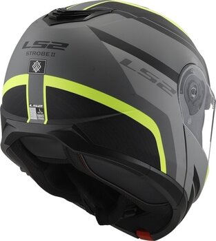 Helm LS2 FF908 Strobe II Monza Matt Black/Hi-Vis Yellow XS Helm - 6