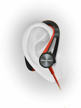 Wireless Ear Loop headphones Pioneer SE-E7BT Red - 5