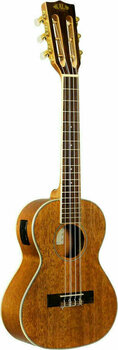 Tenor-ukuleler Kala Mahogany Ply 6 String Tenor Ukulele with EQ and Bag - 4