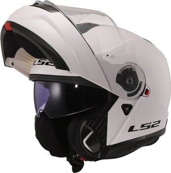 Helm LS2 FF908 Strobe II Solid White 3XL Helm - 2
