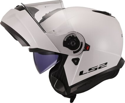 Helm LS2 FF908 Strobe II Solid White 3XL Helm - 3