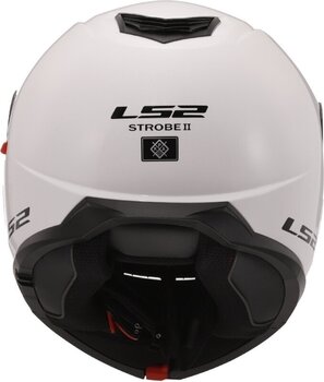 Helm LS2 FF908 Strobe II Solid White 3XL Helm - 4