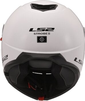 Helm LS2 FF908 Strobe II Solid White L Helm - 4