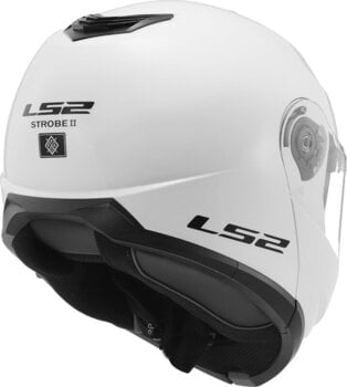 Helmet LS2 FF908 Strobe II Solid White M Helmet - 6