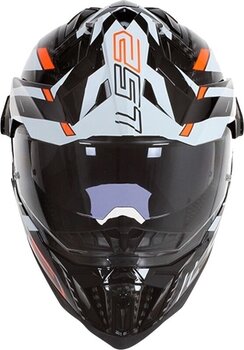 Casca LS2 MX701 Explorer Carbon Edge Black/Fluo Orange 3XL Casca - 6