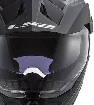 Helmet LS2 MX701 Explorer Carbon Edge Black/Fluo Orange L Helmet - 9