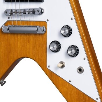 Elektrická gitara Gibson 70s Flying V Antique Antique Natural - 5