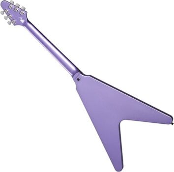 Chitarra Elettrica Epiphone Kirk Hammett 1979 Flying V Purple Metallic - 2