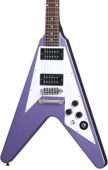 Elektromos gitár Epiphone Kirk Hammett 1979 Flying V Purple Metallic - 4