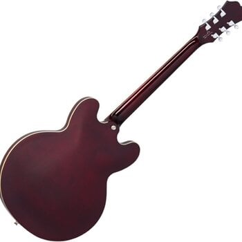 Guitare semi-acoustique Epiphone Noel Gallagher Riviera (Left-Handed) Dark Wine Red - 2