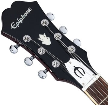 Semi-Acoustic Guitar Epiphone Noel Gallagher Riviera (Left-Handed) Dark Wine Red - 6