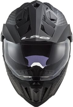 Helmet LS2 MX701 Explorer Carbon Edge Black/Hi-Vis Yellow 3XL Helmet - 6