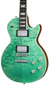 Gitara elektryczna Gibson Les Paul Modern Figured SeaFoam Green - 4