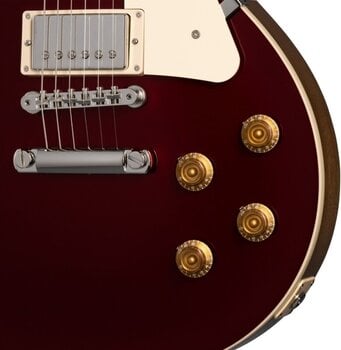 Guitare électrique Gibson Les Paul Standard 50s Plain Top Sparkling Burgundy - 5