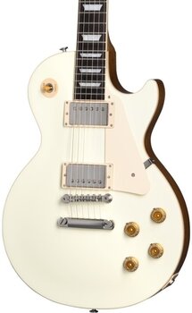 Elektromos gitár Gibson Les Paul Standard 50s Plain Top Classic White - 4