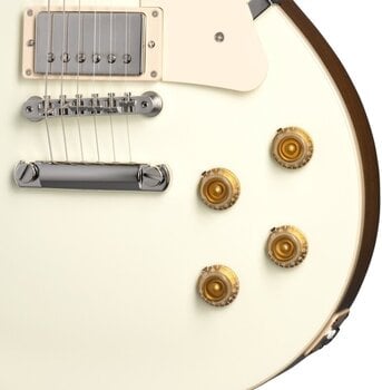 Guitare électrique Gibson Les Paul Standard 50s Plain Top Classic White - 5