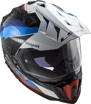 Hjelm LS2 MX701 Explorer Carbon Frontier Black/Blue 3XL Hjelm - 5