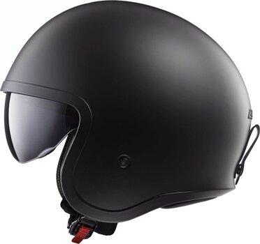 Helm LS2 OF599 Spitfire II Solid Matt Black XS Helm - 2