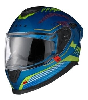 Helmet Nexx Y.100R Baron Sky Blue Neon S Helmet - 3