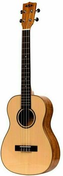 Barytonové ukulele Kala Solid Spruce Top Baritone Ukulele Flamed Maple with Case - 4