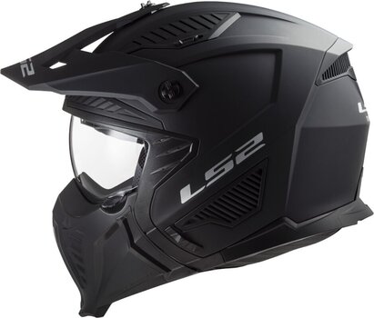 Casco LS2 OF606 Drifter Devor Matt Black/Hi-Vis Yellow L Casco - 2