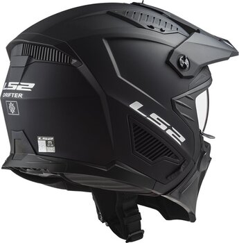 Casco LS2 OF606 Drifter Devor Matt Black/Hi-Vis Yellow L Casco - 4