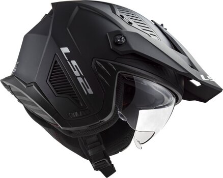 Helm LS2 OF606 Drifter Devor Matt Black/Hi-Vis Yellow L Helm - 5