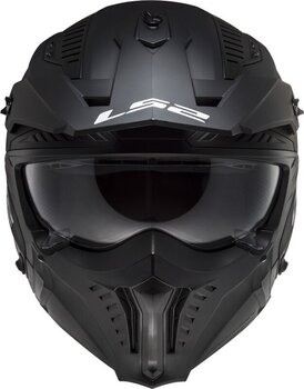 Helmet LS2 OF606 Drifter Devor Matt Black/Hi-Vis Yellow L Helmet - 7