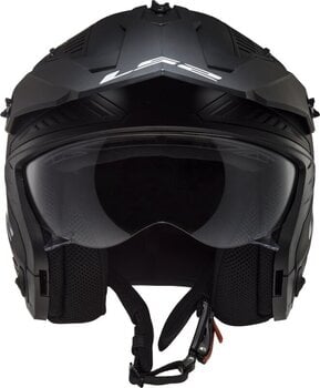 Helmet LS2 OF606 Drifter Devor Matt White/Blue XL Helmet - 6