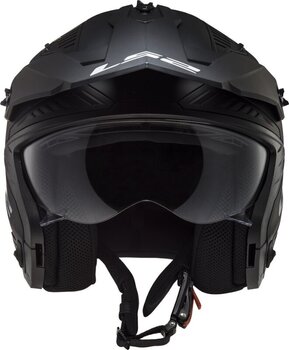 Helmet LS2 OF606 Drifter Devor Matt White/Blue 2XL Helmet - 6
