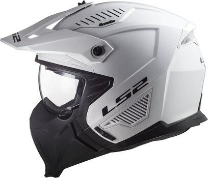 Helmet LS2 OF606 Drifter Solid White S Helmet - 2