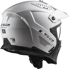 Čelada LS2 OF606 Drifter Solid White 2XL Čelada - 3