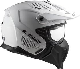 Čelada LS2 OF606 Drifter Solid White 2XL Čelada - 4