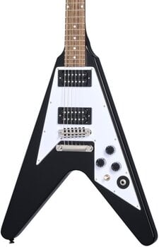 Elektromos gitár Epiphone Kirk Hammett 1979 Flying V Ebony - 4