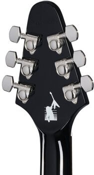 Elektromos gitár Epiphone Kirk Hammett 1979 Flying V Ebony - 7
