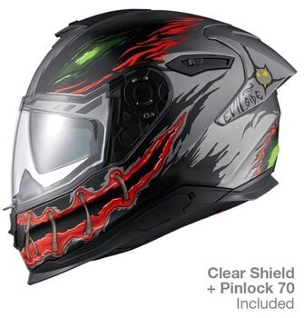 Helmet Nexx Y.100R Night Rider Titanium MT L Helmet - 2