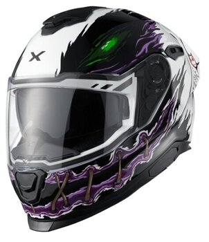 Kask Nexx Y.100R Night Rider White 2XL Kask - 3