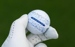 Golfball Callaway Supersoft 2023 White Blue Splatter Golfball - 6