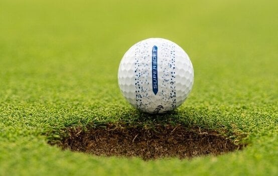 Golf žogice Callaway Supersoft Blue Splatter Golf Balls - 9