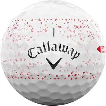Golfball Callaway Supersoft Red Splatter Golf Balls - 3