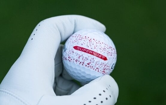 Golfový míček Callaway Supersoft Red Splatter Golf Balls - 7
