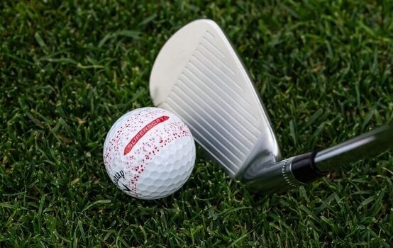 Golfball Callaway Supersoft Red Splatter Golf Balls - 8