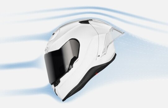 Helm Nexx X.R3R Glitch Racer Red/White 2XL Helm - 13